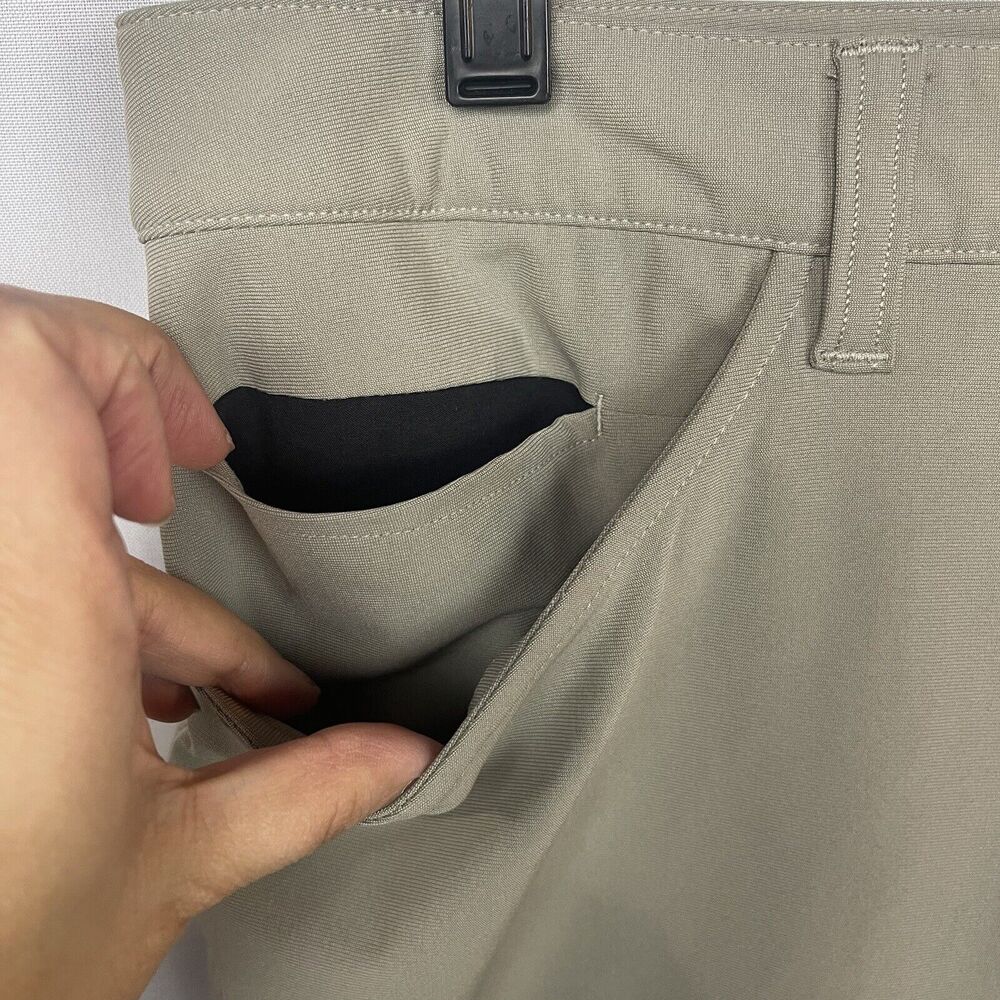 Lululemon Men's ABC Pants Size 33 Beige/Tan Warpstreme Stretch M5426SA - Picture 7 of 14